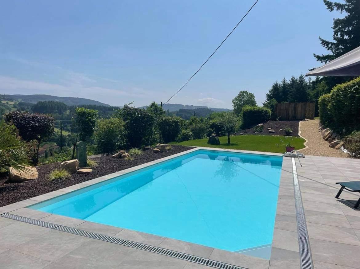 La Mazille , Cossy Vakantiestudio Met Zwembad In Zuid-Bourgogne Anglure-sous-Dun Zewnętrze zdjęcie