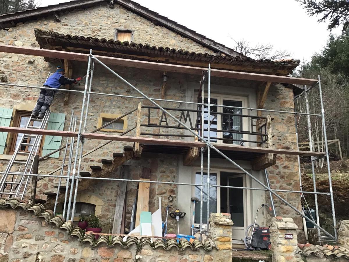 La Mazille , Cossy Vakantiestudio Met Zwembad In Zuid-Bourgogne Anglure-sous-Dun Zewnętrze zdjęcie