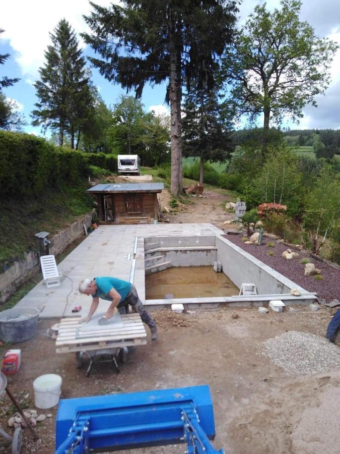 La Mazille , Cossy Vakantiestudio Met Zwembad In Zuid-Bourgogne Anglure-sous-Dun Zewnętrze zdjęcie