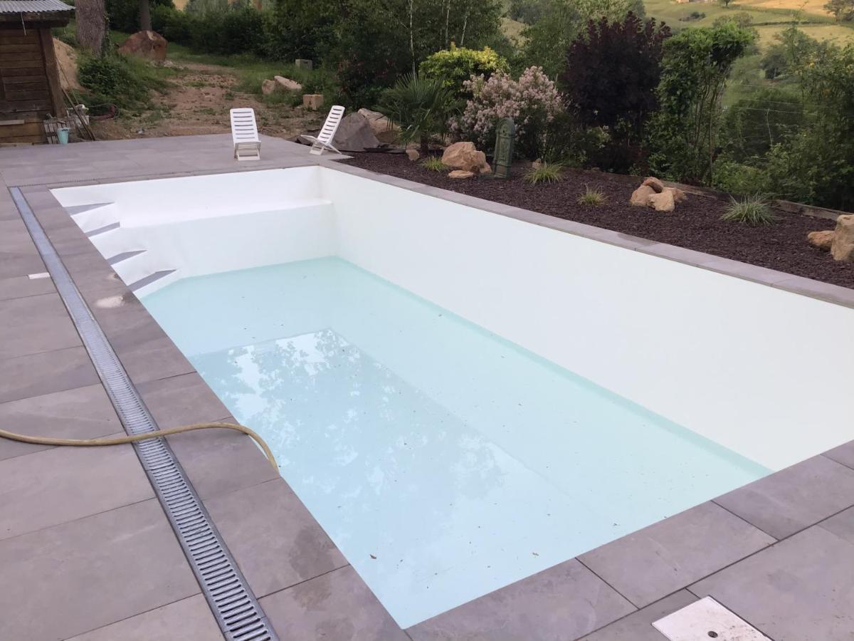 La Mazille , Cossy Vakantiestudio Met Zwembad In Zuid-Bourgogne Anglure-sous-Dun Zewnętrze zdjęcie